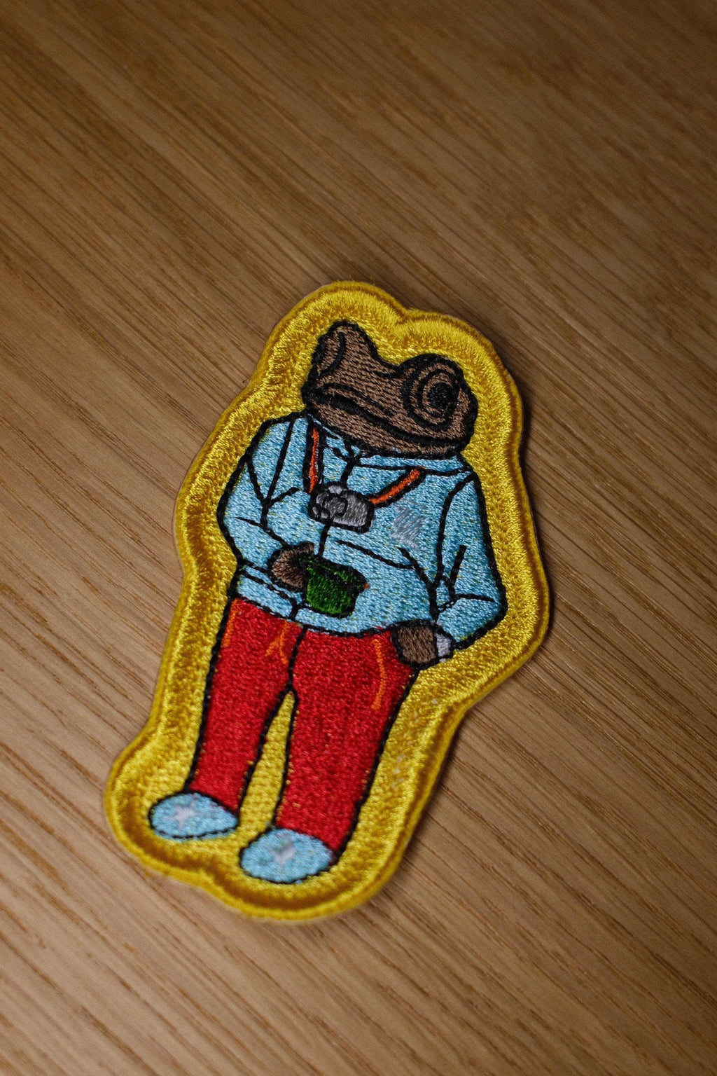 Puerto Rican Sapo Concho Embroidered Patch