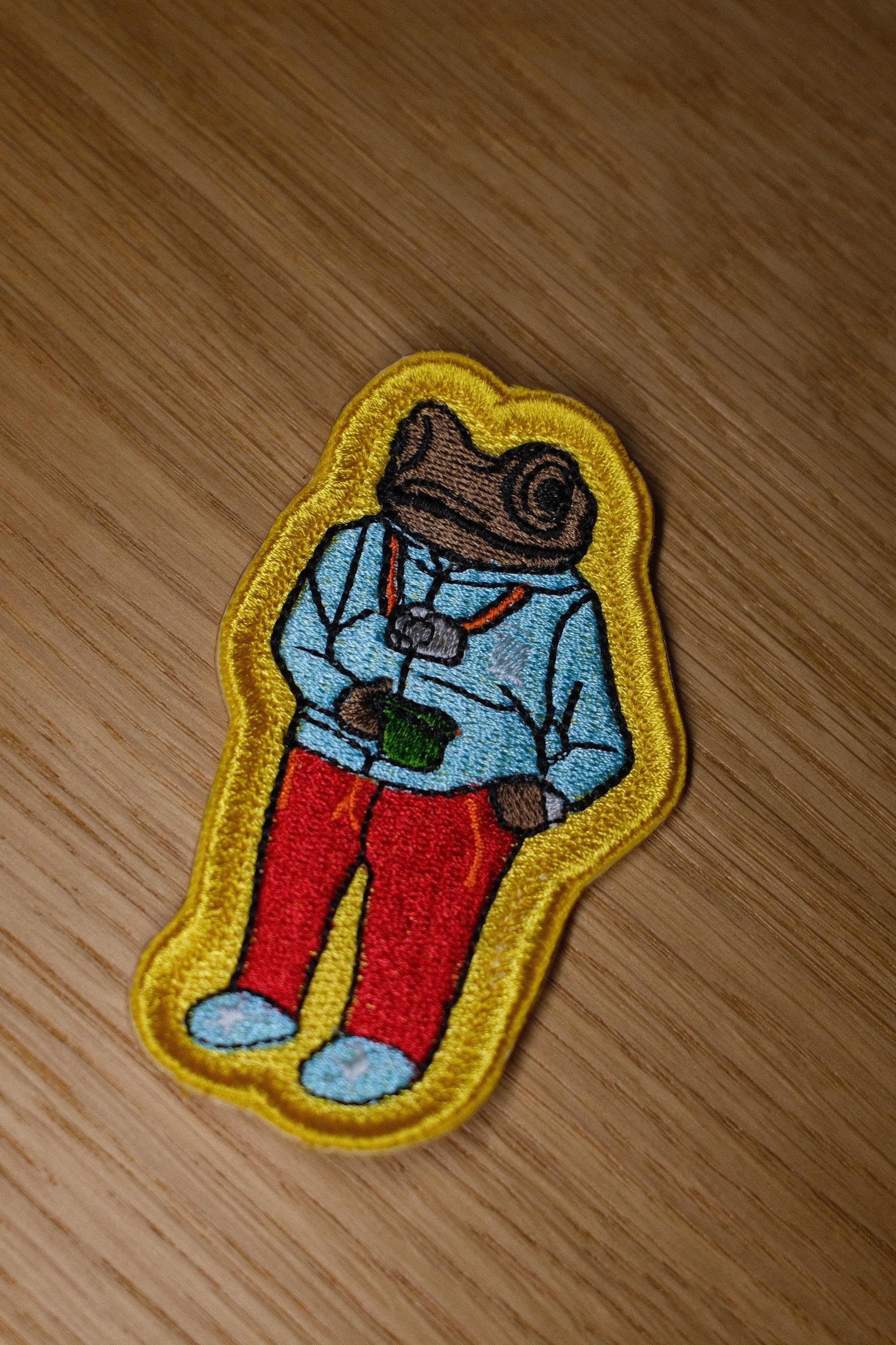 Puerto Rican Sapo Concho Embroidered Patch