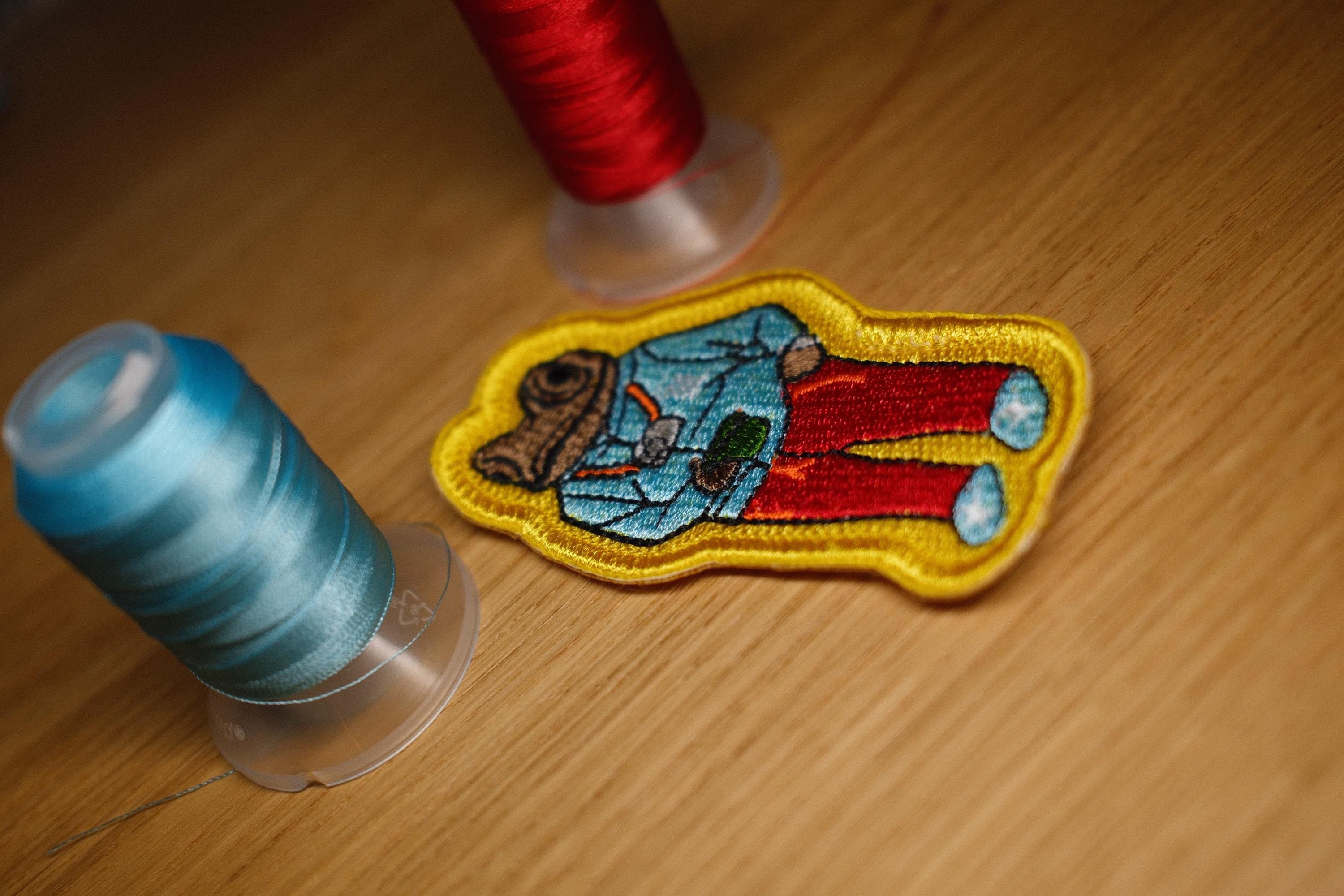 Puerto Rican Sapo Concho Embroidered Patch