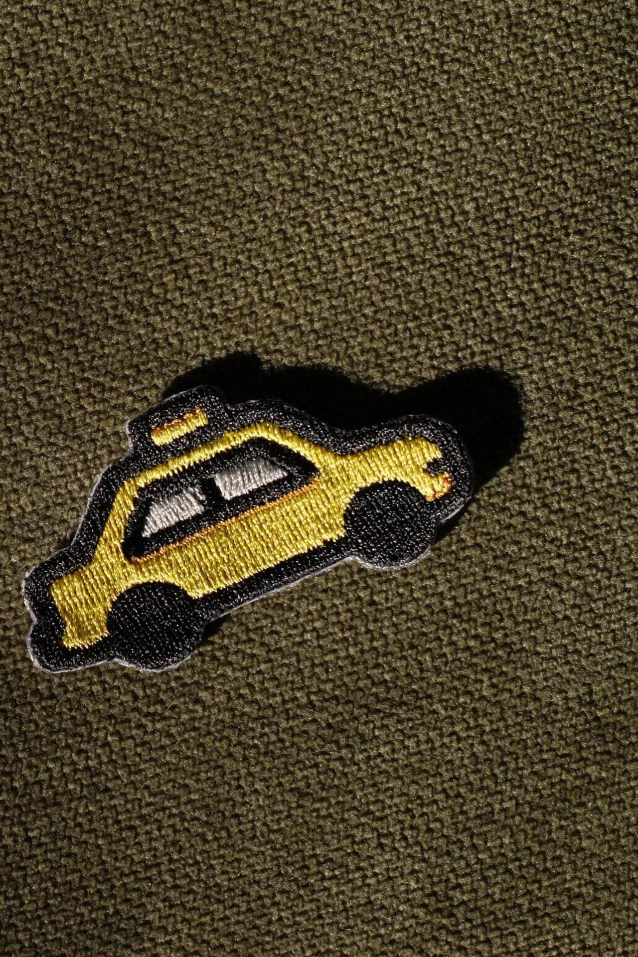 Mini NYC Taxi Cab Embroidered Patch