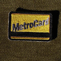 Mini Yellow NYC Transit Card Embroidered Patch